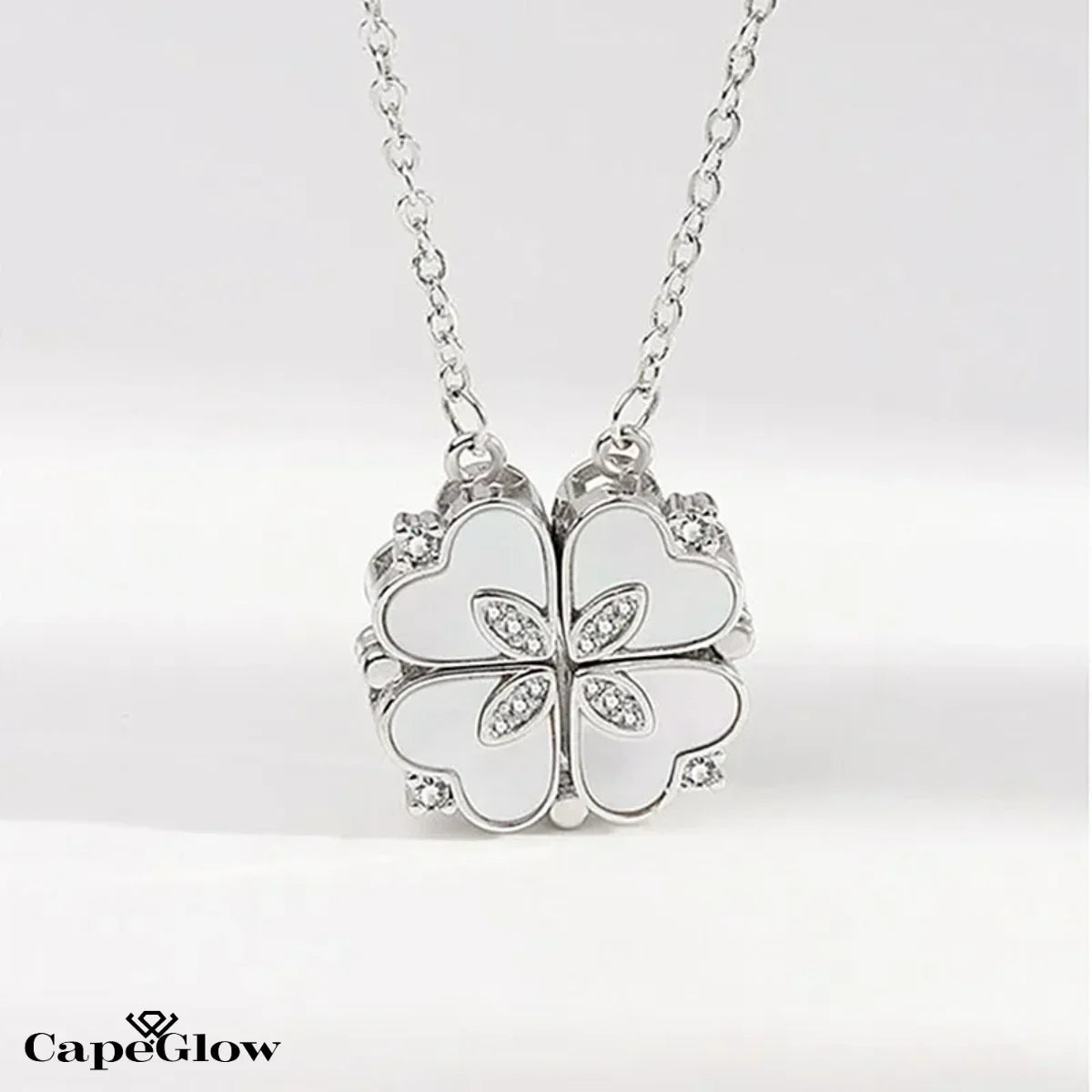 CapeGlow® Lerato – Iconic Clover Necklace Celebrate Love, Luck, and Individuality Capeglow
