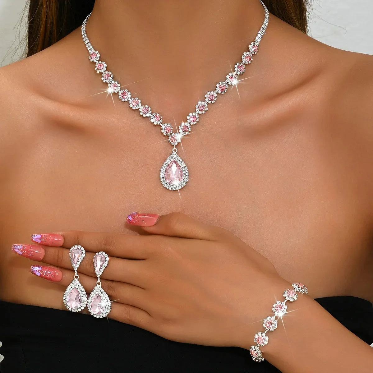 CapeGlow® Zaria – Enchanted Grace Bridal Set Capeglow
