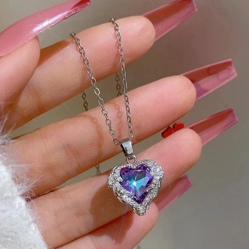 CapeGlow® Lindiwe – Golden Heart Pendant Necklace Capeglow