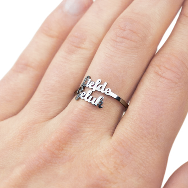 CapeGlow® Luxury Custom Name Ring