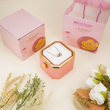 Boundless Love Necklace - Rose Gold