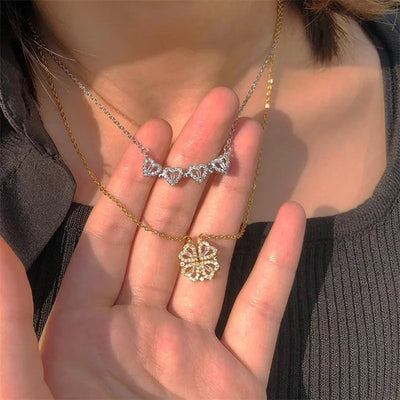 CapeGlow® Lerato – Iconic Clover Necklace Celebrate Love, Luck, and Individuality