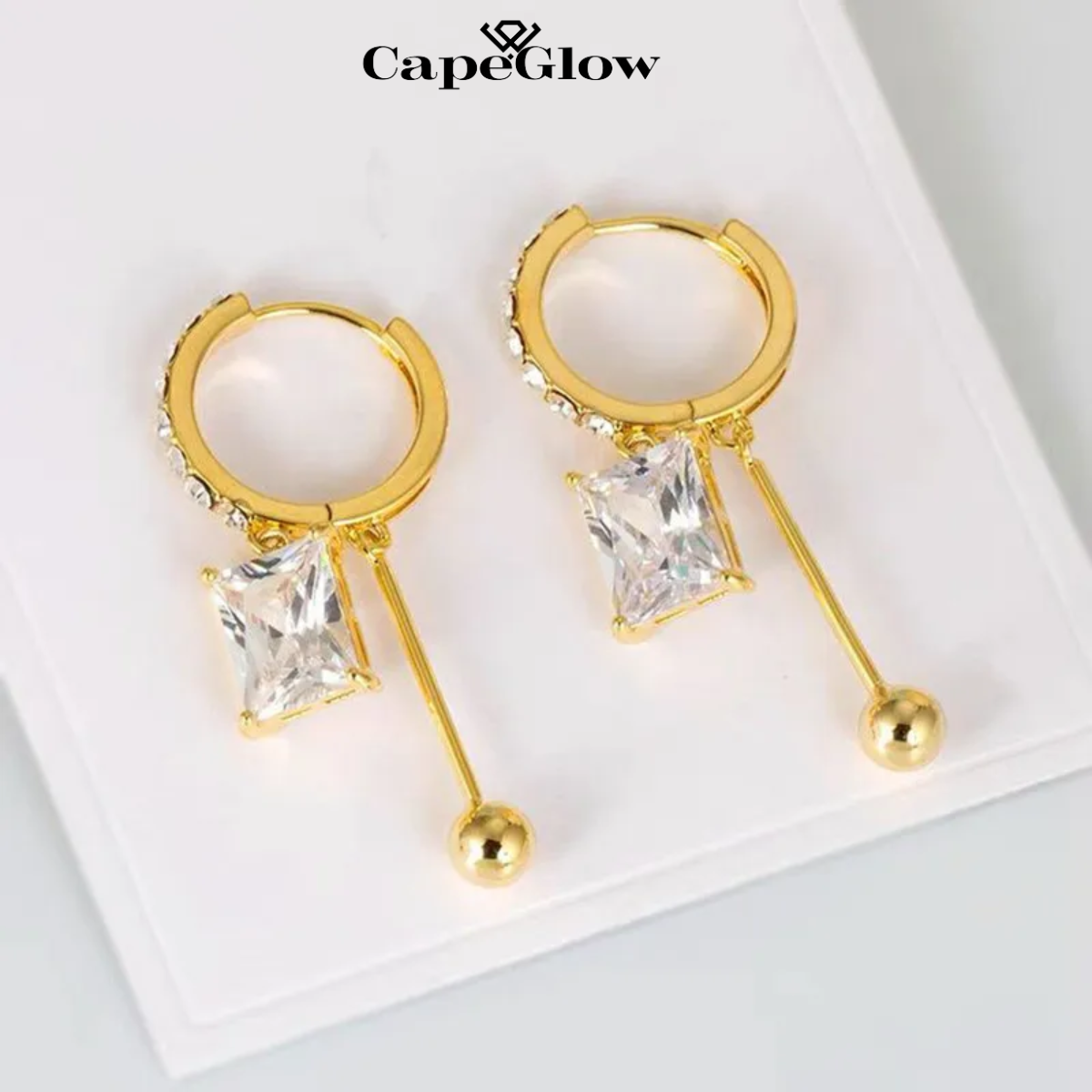 CapeGlow® Nkosazana – Infinity Earrings ∞