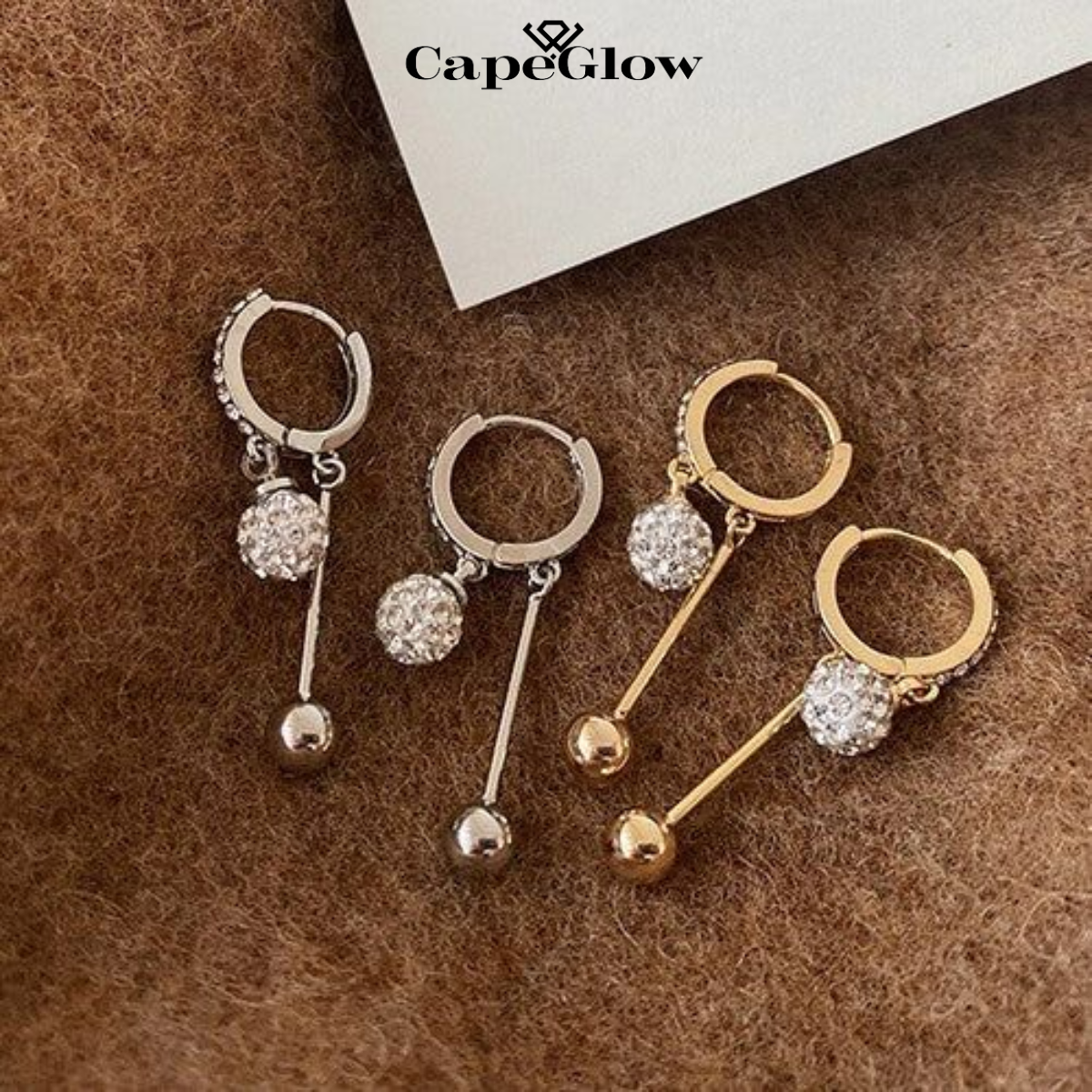 CapeGlow® Nkosazana – Infinity Earrings ∞