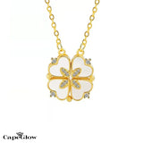 CapeGlow® Lerato – Iconic Clover Necklace Celebrate Love, Luck, and Individuality Capeglow