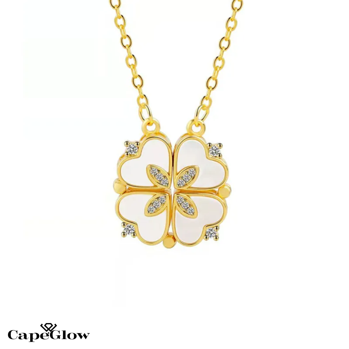 CapeGlow® Lerato – Iconic Clover Necklace Celebrate Love, Luck, and Individuality
