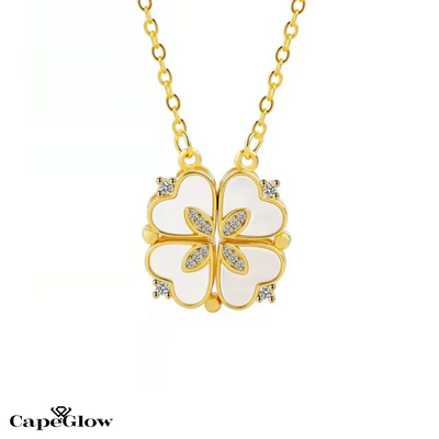 CapeGlow® Lerato – Iconic Clover Necklace Celebrate Love, Luck, and Individuality