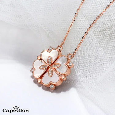 CapeGlow® Lerato – Iconic Clover Necklace Celebrate Love, Luck, and Individuality Capeglow