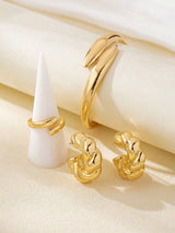 CapeGlow® Dineo – Sculpted Waterdrop Jewelry Set Capeglow