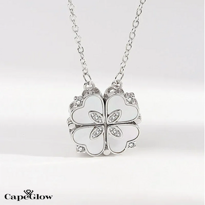 CapeGlow® Lerato – Iconic Clover Necklace Celebrate Love, Luck, and Individuality