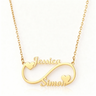 Elegant "Infinity" Name Necklace: Symbol of Eternal Love and Unbreakable Bonds