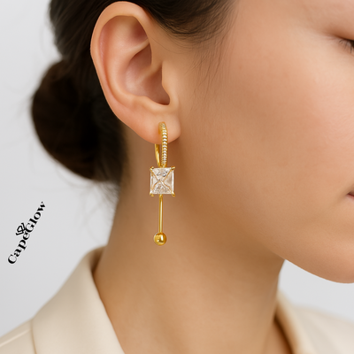 CapeGlow® Nkosazana – Infinity Earrings ∞