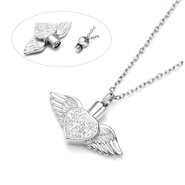 CapeGlow® Eternal Wings Memorial Necklace