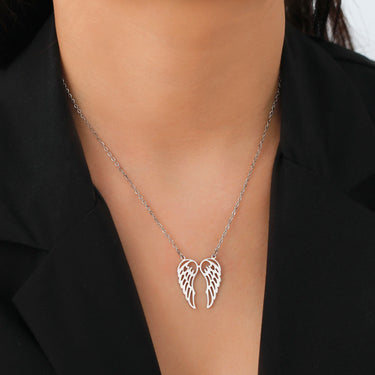 CapeGlow® Hollow Angel Wings Necklace