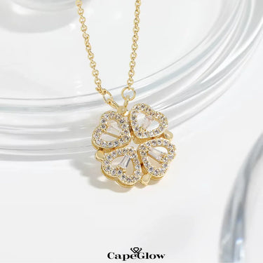 CapeGlow® Lerato – Iconic Clover Necklace Celebrate Love, Luck, and Individuality Capeglow