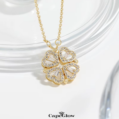CapeGlow® Lerato – Iconic Clover Necklace Celebrate Love, Luck, and Individuality