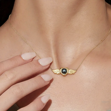 Personalized "Lovely Angel" Projection Necklace - Wear Your Memories