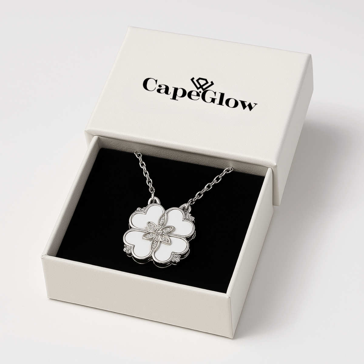 CapeGlow® Lerato – Iconic Clover Necklace Celebrate Love, Luck, and Individuality