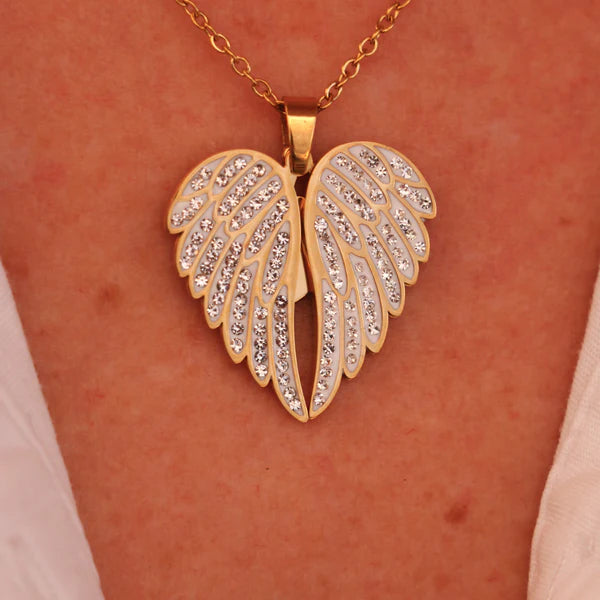 CapeGlow® My Angel Heart – Engraved Memory of Love