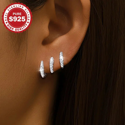 CapeGlow® Amara – S925 Multi-Claw Illusion Earrings