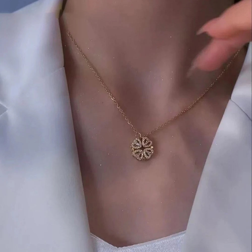 CapeGlow® Lerato – Iconic Clover Necklace Celebrate Love, Luck, and Individuality