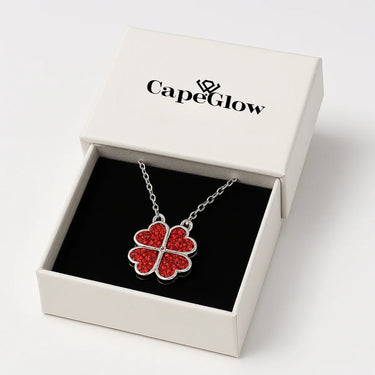 CapeGlow® Lerato – Iconic Clover Necklace Celebrate Love, Luck, and Individuality Capeglow