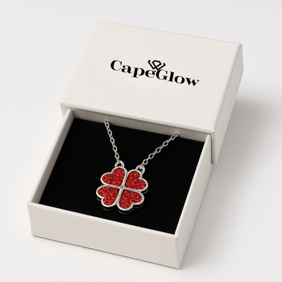 CapeGlow® Lerato – Iconic Clover Necklace Celebrate Love, Luck, and Individuality