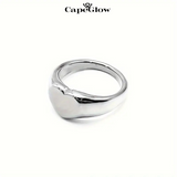 CapeGlow® Litha Inaya – Minimalist Heart Ring Capeglow