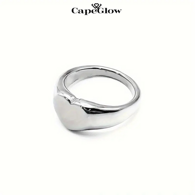 CapeGlow® Litha Inaya – Minimalist Heart Ring