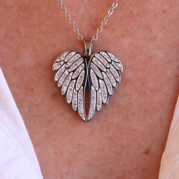 CapeGlow® My Angel Heart – Engraved Memory of Love