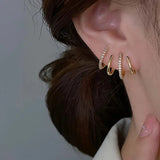 CapeGlow® Amara – S925 Multi-Claw Illusion Earrings Capeglow