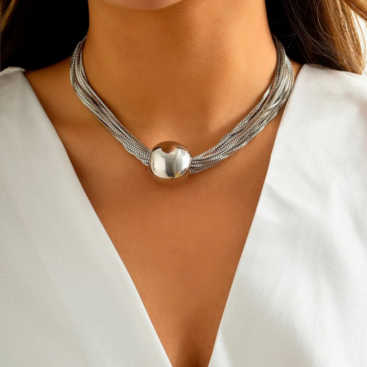 CapeGlow® Thando Zola – Dual Power Ball Pendant Necklace Capeglow
