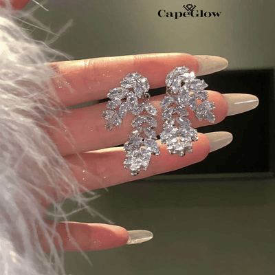 CapeGlow® Ayanda – Sparkling Wheat Drop Earrings