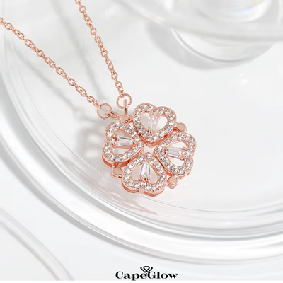 CapeGlow® Lerato – Iconic Clover Necklace Celebrate Love, Luck, and Individuality