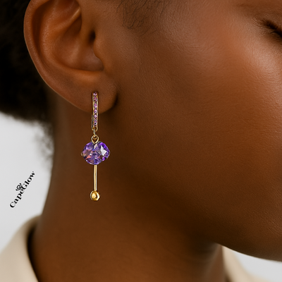 CapeGlow® Nkosazana – Infinity Earrings ∞