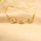 CapeGlow® Personalized Birth Flower Bracelet Capeglow