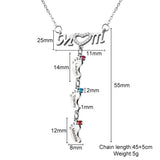 CapeGlow® Mama Necklace – A Story of Love in Every Step 👣 Capeglow