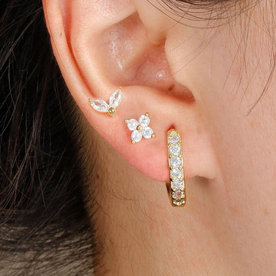 CapeGlow® Lona – 3-Piece Earring Set