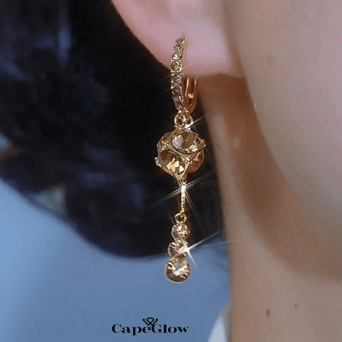 CapeGlow® Lumka – Glow Charm Earrings ✨