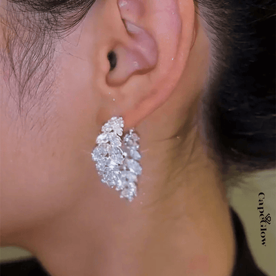 CapeGlow® Ayanda – Sparkling Wheat Drop Earrings