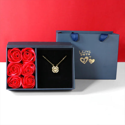 CapeGlow® Lerato – Iconic Clover Necklace Celebrate Love, Luck, and Individuality Capeglow