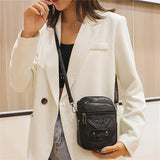 CapeGlow® Liora Multifunction Vintage Leather Crossbody Bag Capeglow