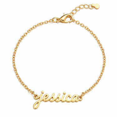 Exquisite "Wonderful" Personalized Name Bracelet - Timeless Stainless Steel Jewelry