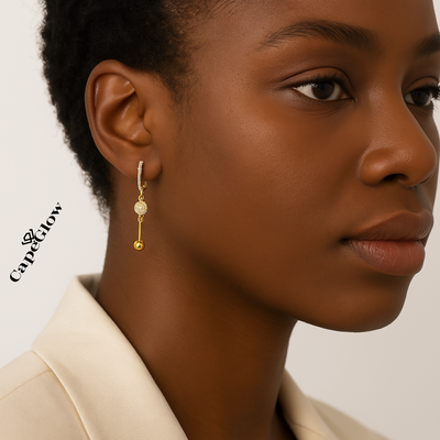 CapeGlow® Nkosazana – Infinity Earrings ∞