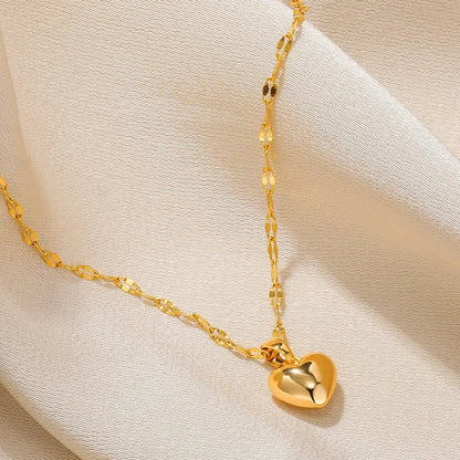 CapeGlow® Naledi Lulama – Sculpted Heart Pendant Necklace Capeglow