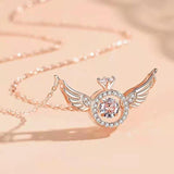 CapeGlow® Serapha – Elegant Angel Wings Necklace Capeglow