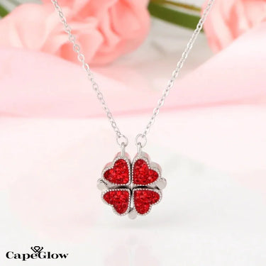 CapeGlow® Lerato – Iconic Clover Necklace Celebrate Love, Luck, and Individuality Capeglow