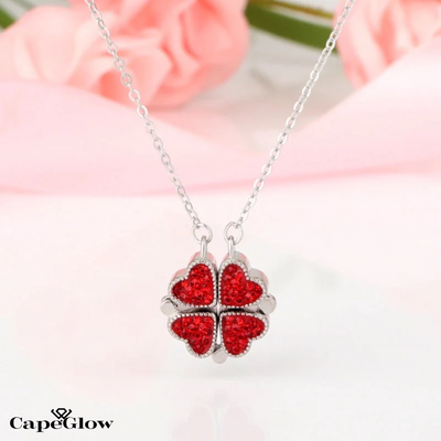 CapeGlow® Lerato – Iconic Clover Necklace Celebrate Love, Luck, and Individuality