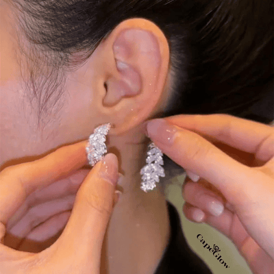 CapeGlow® Ayanda – Sparkling Wheat Drop Earrings