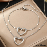 CapeGlow® Kea – Golden Heart Jewelry Set 💛 Capeglow